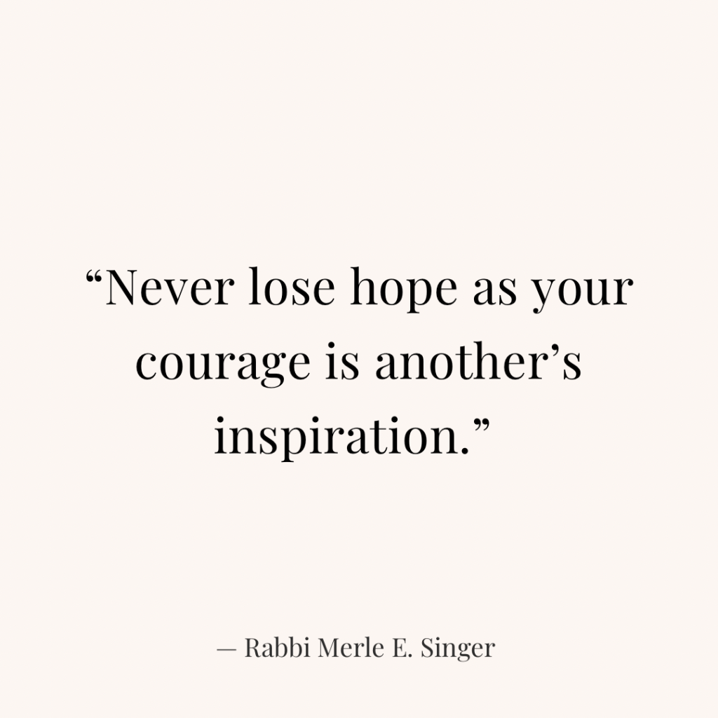 Rabbi Merle E. Singer Quotes 