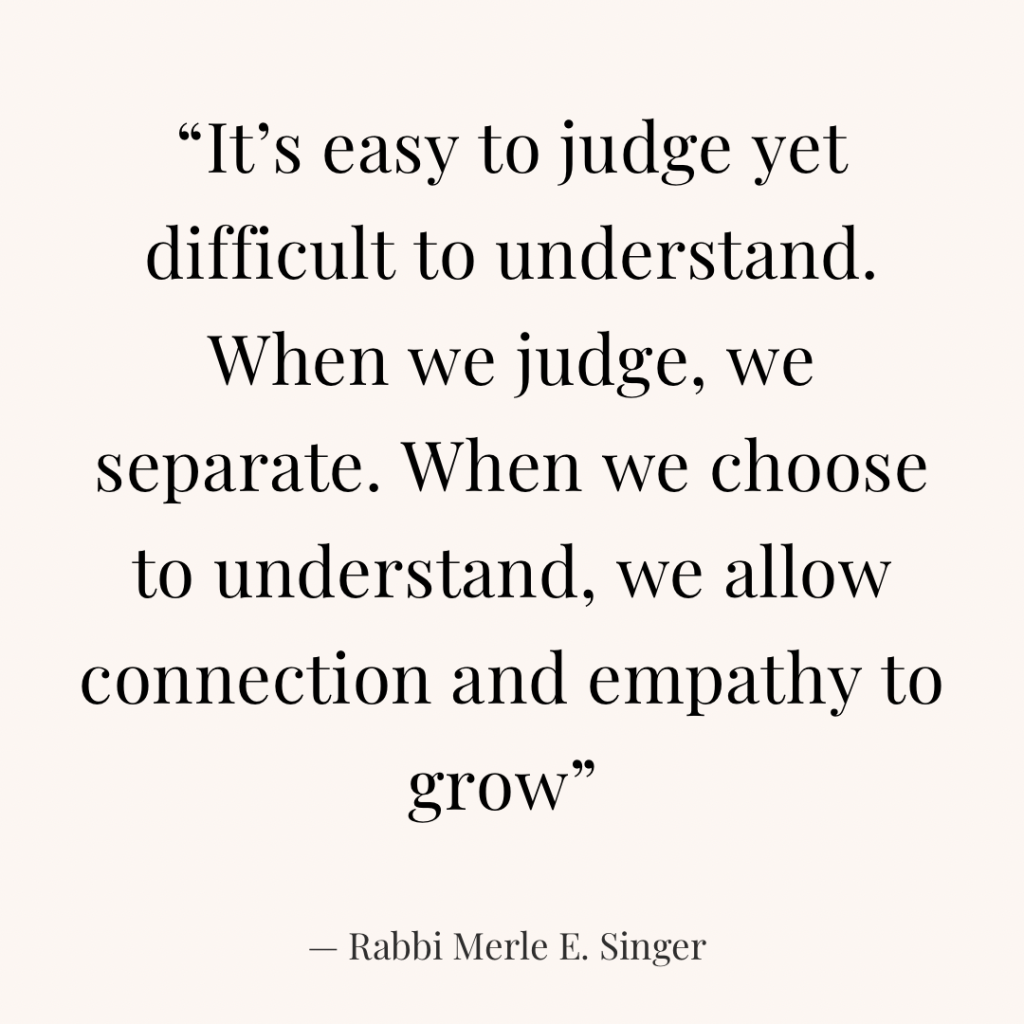 Rabbi Merle E. Singer Quotes 