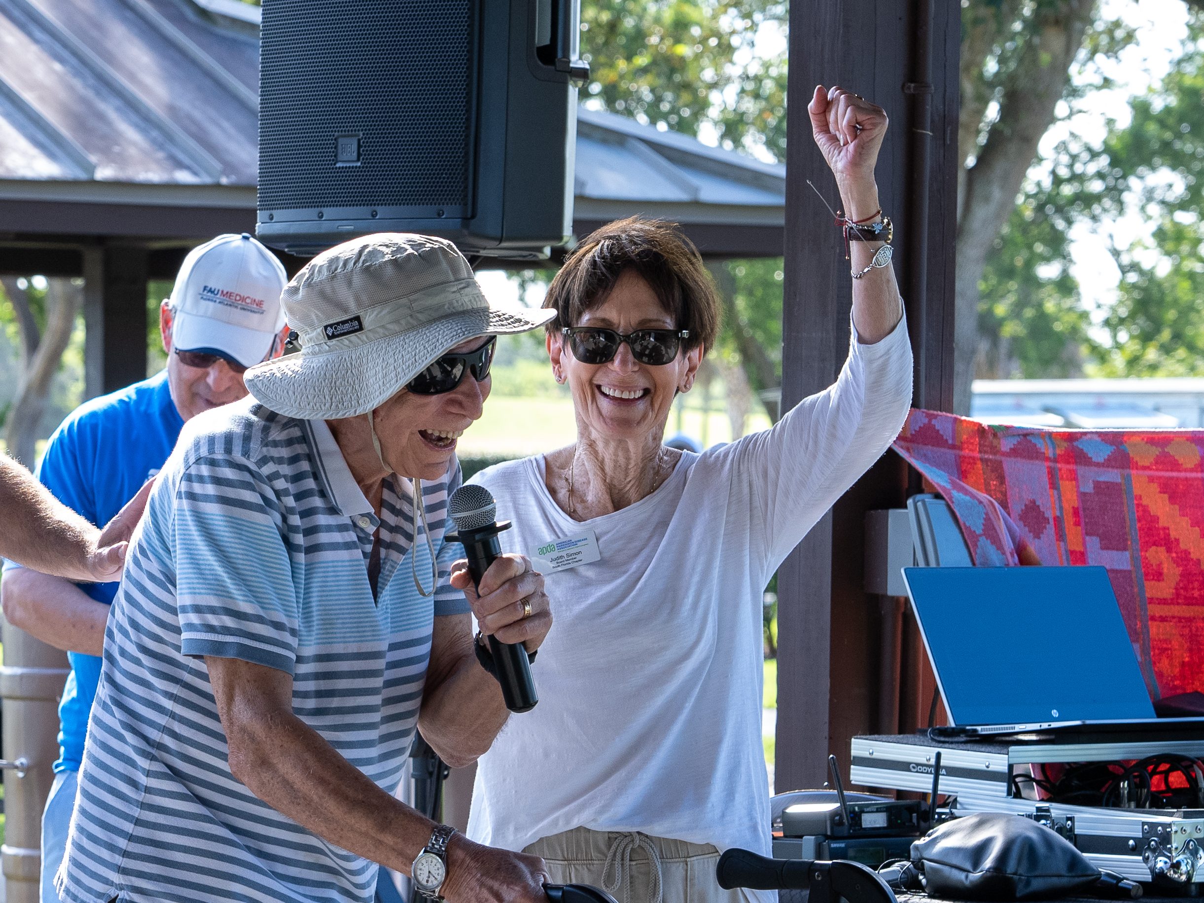 Rabbi Merle E Singer and Judy Simon 