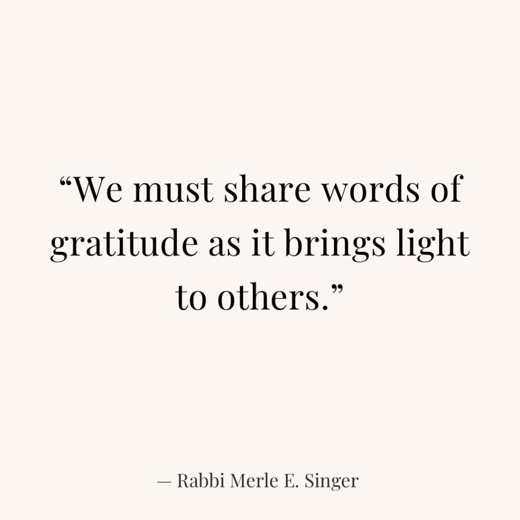 Rabbi Merle E. Singer Quotes 
