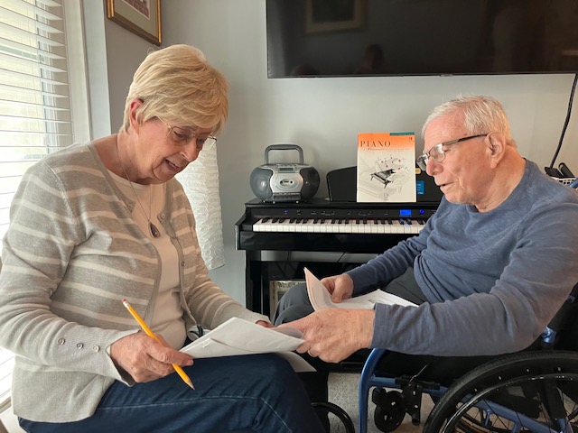 Rabbi Merle E Singer and Leoni Klein