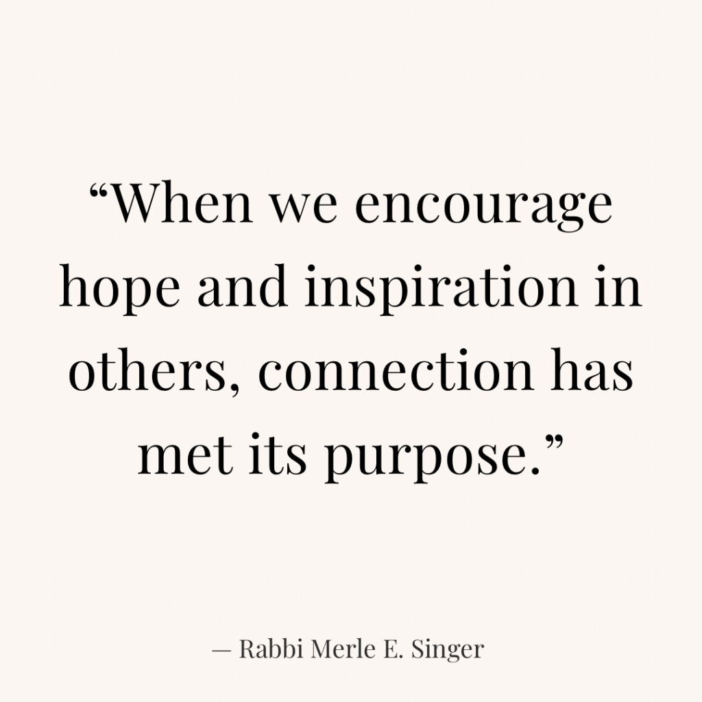 Rabbi Merle E. Singer Quotes 