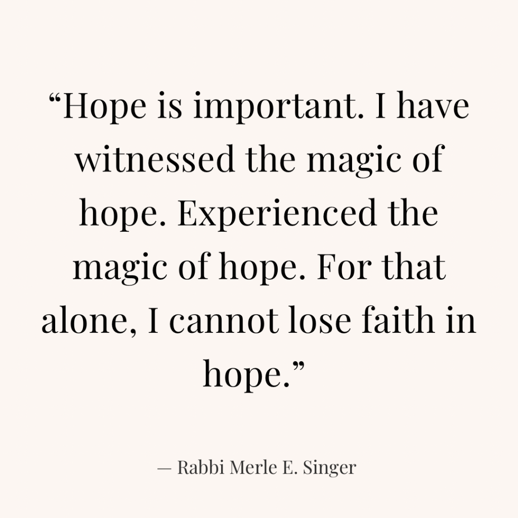 Rabbi Merle E. Singer Quotes 