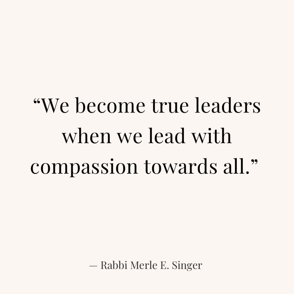 Rabbi Merle E. Singer Quotes 
