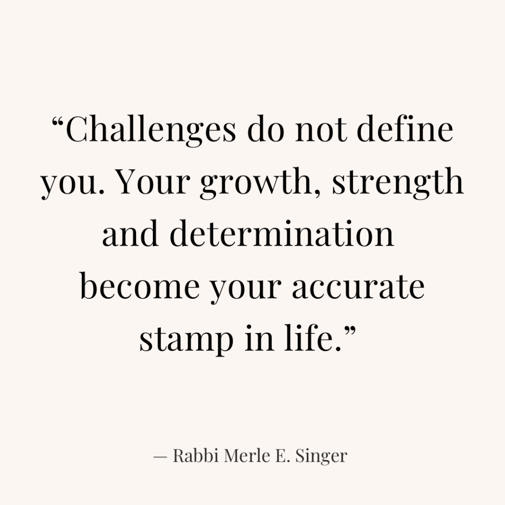 Rabbi Merle E. Singer Quotes 