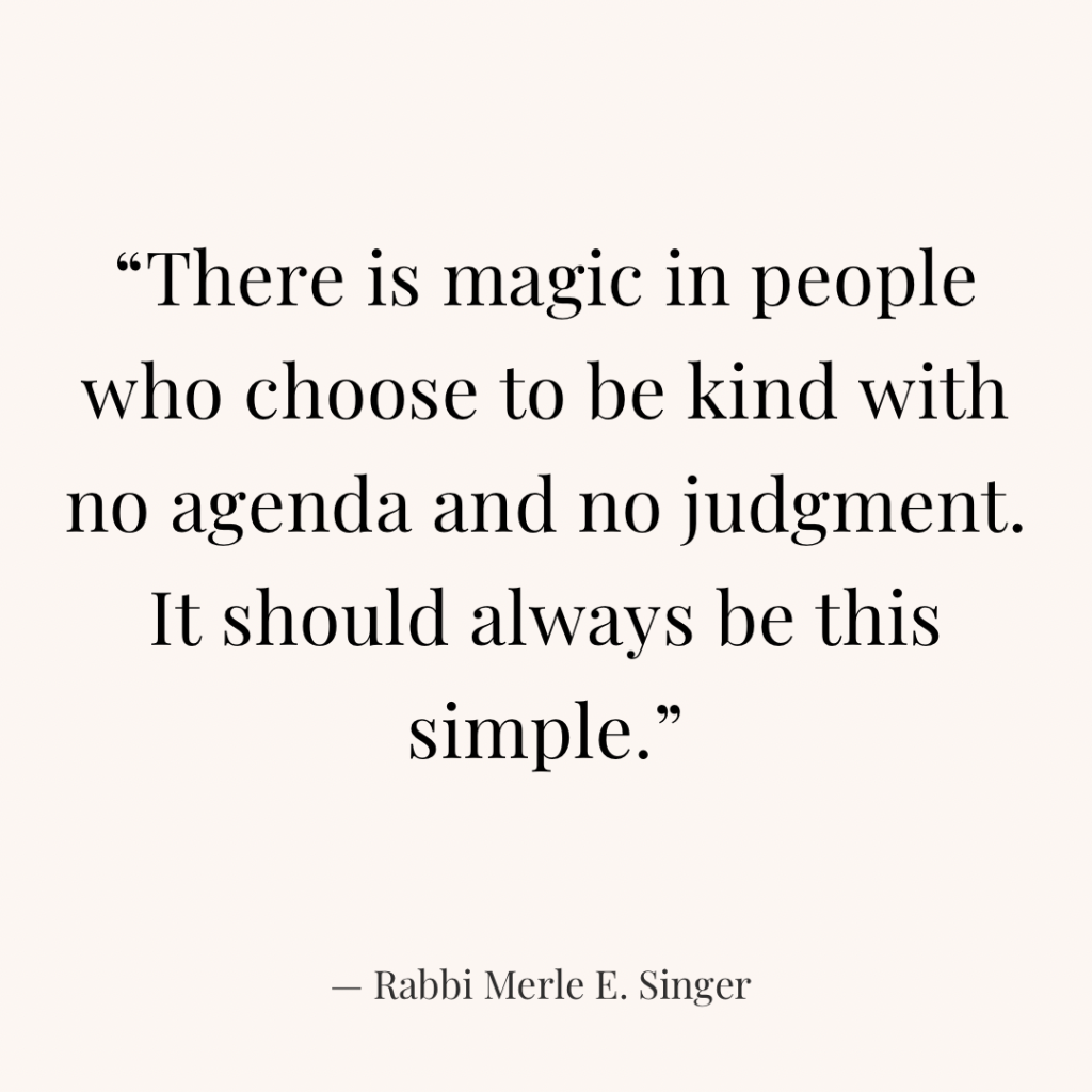 Rabbi Merle E. Singer Quotes 