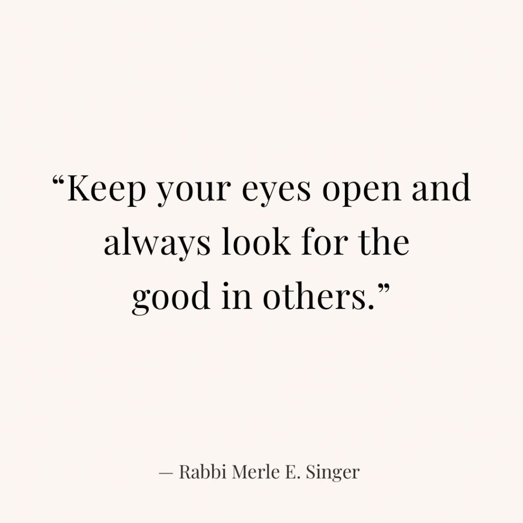 Rabbi Merle E. Singer Quotes 