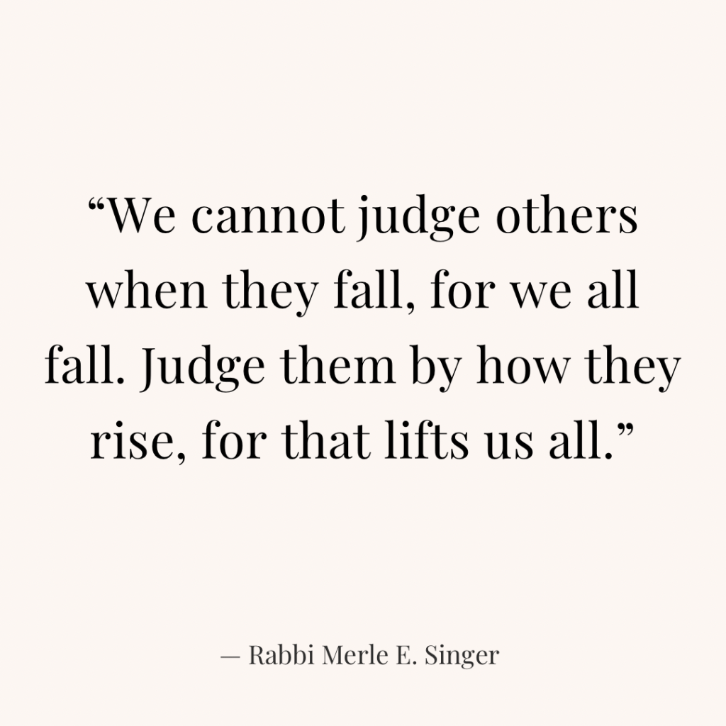 Rabbi Merle E. Singer Quotes 