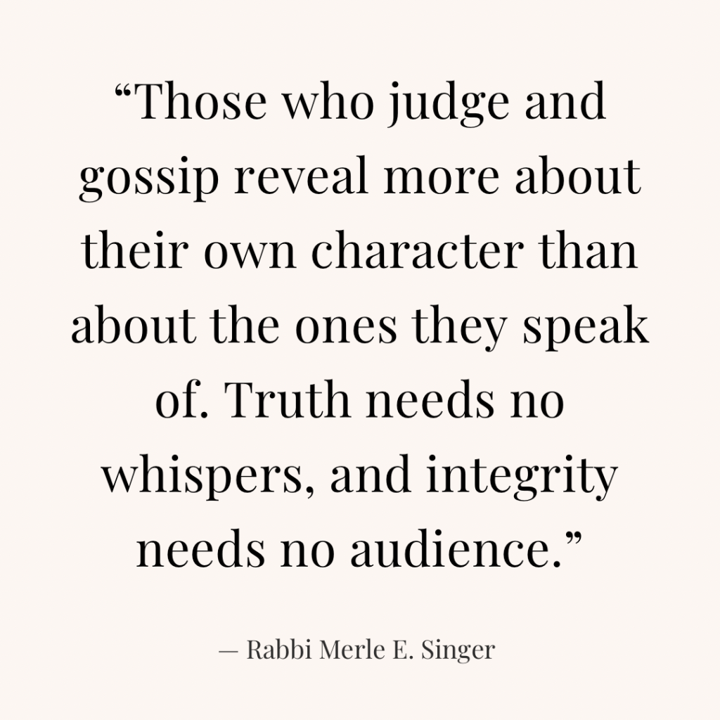 Rabbi Merle E. Singer Quotes 