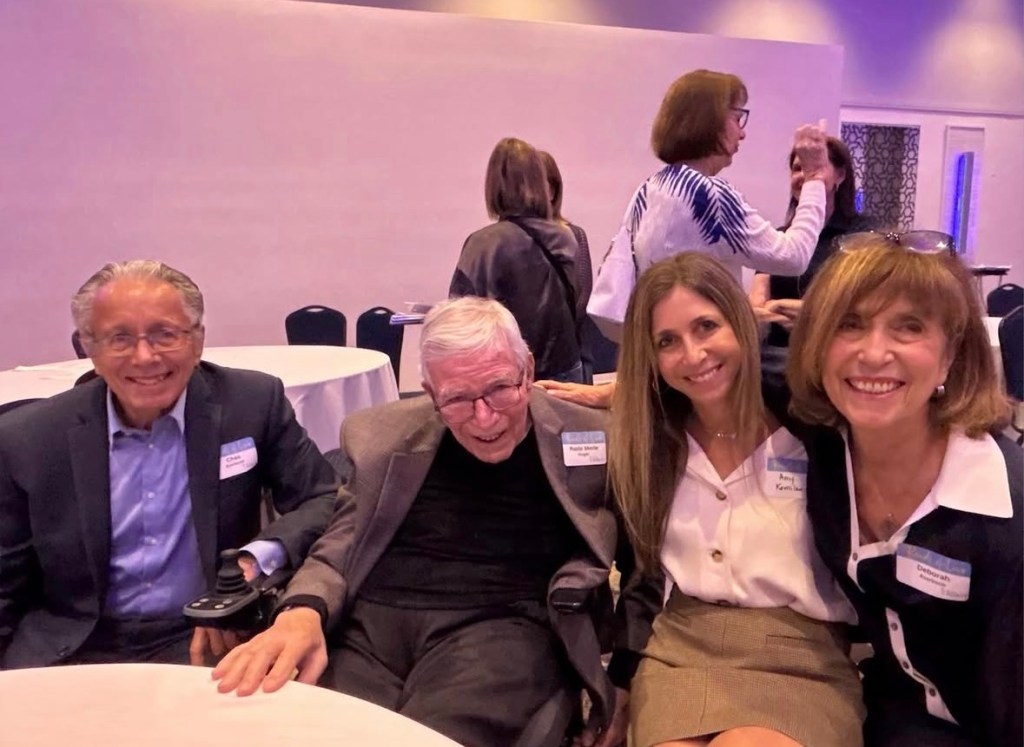 Rabbi Merle E. Singer and Debra, Chaz and family 